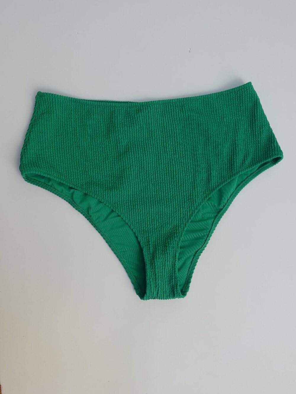 Women's Aerie High Waisted bikini bottom in green size XL NWT$35 beach summer